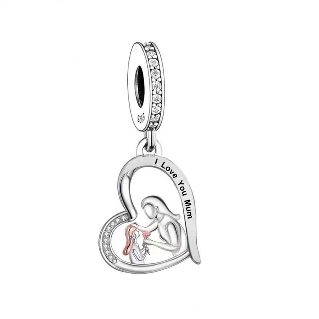 I love you mum pandora charm deals