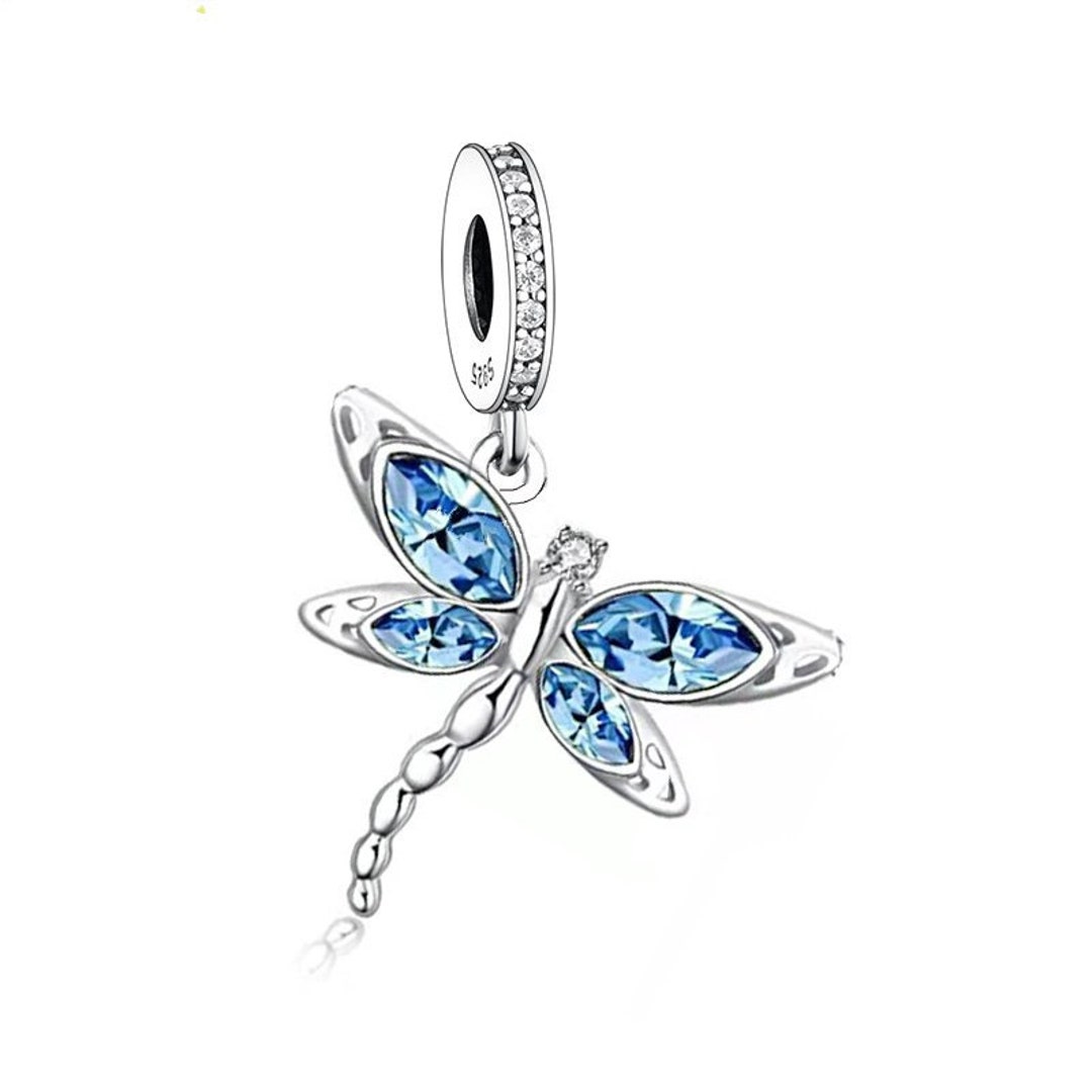 PANDORA Necklace Made With Dragonfly Pendant and Wooden Charms♥ | Pandora  necklace, Pandora jewelry, Pandora charm bracelet