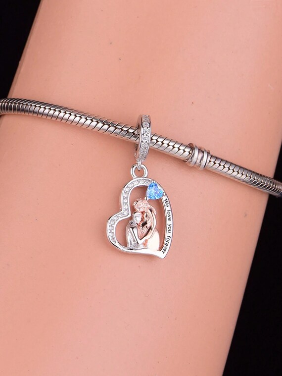 Bedel Forever Mom - Voor je bedelarmband - Mam- Zilver Bedel Forever Mom - Voor je bedelarmband - Mam- Zilver