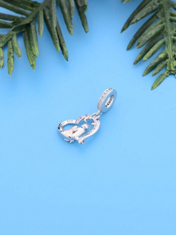 Charm De Mamá/madre E Hijos En Plata De Ley 925, Regalo Para Pulsera - España