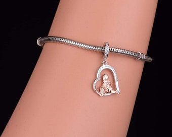 Set Di Collane A Forma Di Cuore In Argento Sterling: Ciondoli In Vermeil - Foto 2