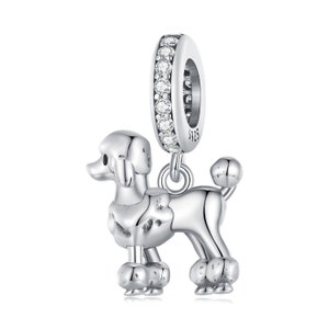 Love My Pet Dog Charm, Fit Pandora Charms, 925 Sterling Silver Charms, Charms for Pandora Bracelet