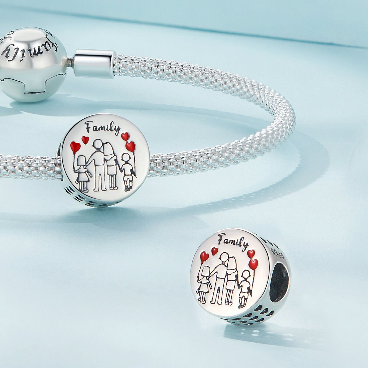 Family Charm Parents and Children Charm Charms for Pandora Bracelet Fit Pandora Charms 925 Sterling Silver Charms Etsy
