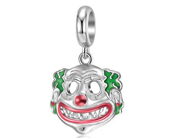 Clown Pendant Charm, 925 Sterling Silver Charms, Fit Pandora Charms, Charms  for Pandora Bracelet, For Pandora Charm Bracelet
