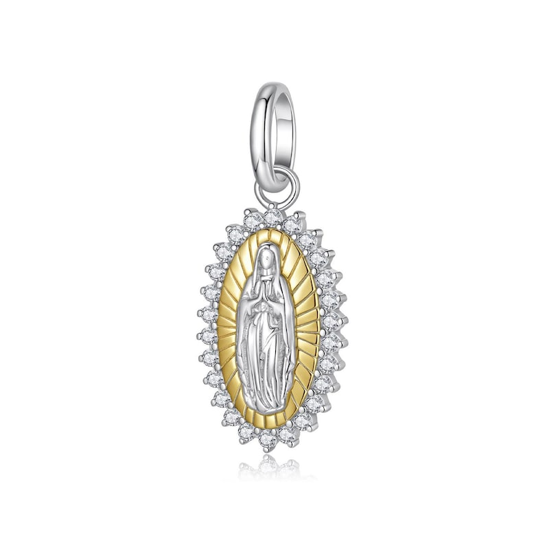 Virgin mary charm