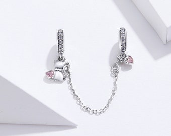 Inlaid Zircon Colorful Charms Beads S925 Sterling Silver Love Family Pet Owl Pendants Fit Original Pandora Charms Beads Bracelets Diy Jewelry I.1076746757