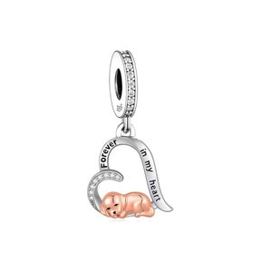 Pandora charms gold french bulldog charm - Etsy 日本