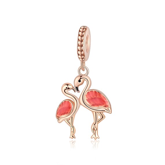 Flamingo Bird Mother and Child Charm Charm for Pandora Bracelet Fit Pandora Charms 925 Sterling Silver Charms for Pandora Charm Bracelet Etsy