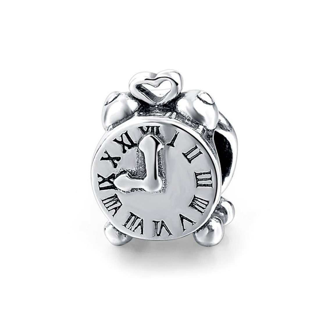 Amuletos para pulsera, Amuletos Fit Pandora, Amuletos para pulsera Pandora,  Encanto de reloj AEEQO, Amuletos de plata de ley 925 México