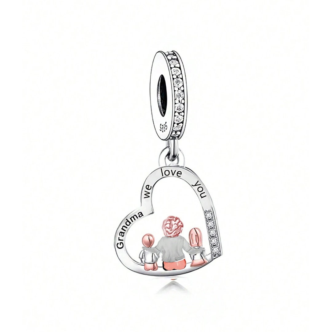 Dangle Charm Grandma Pandora Charms Sale Buy Grandma We Love You