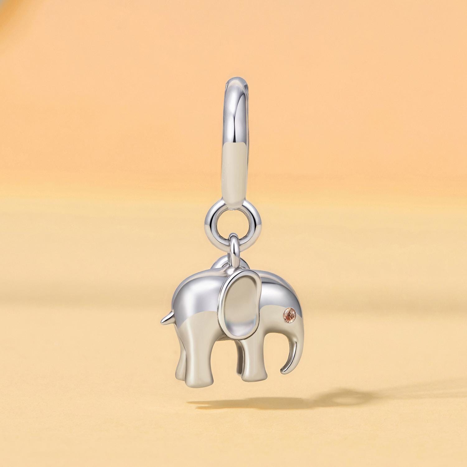 Collana con ciondolo vero argento sterling 925 animale