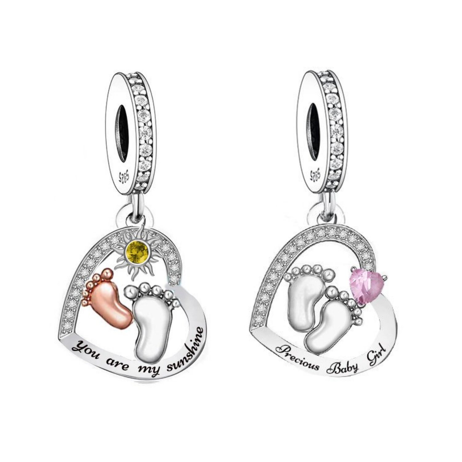 Precious Baby Girl Boy Charm 925 Sterling Silver Charms Fit Pandora Charms for Pandora Charm Bracelet Charms for Pandora Bracelet Etsy