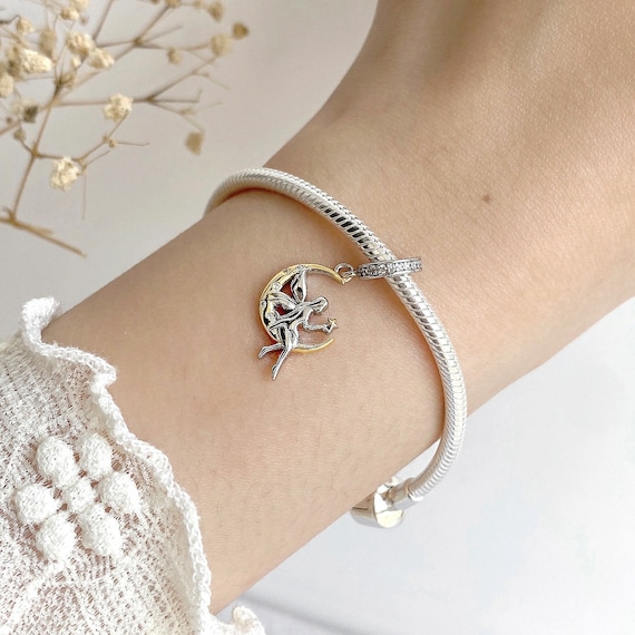 Pandora 月と星のチャームブレスレット