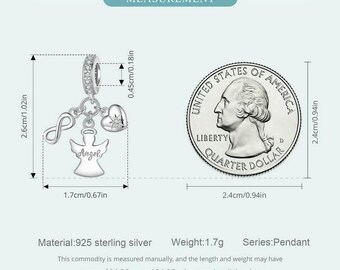 Pendente Angioletto In Argento Sterling 925 ARV017 - Foto 8