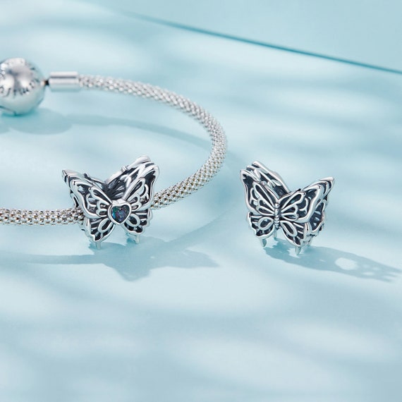 PANDORA ブレスレット チャーム7個付 シルバー SILVER スネーク 