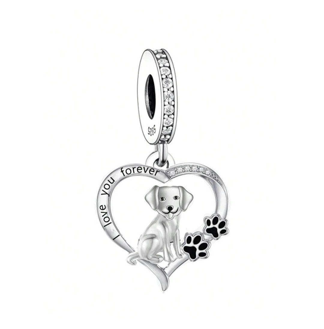 Ciondolo In Argento Sterling Cane Chihuahua .925 X 1 Ciondoli Cani