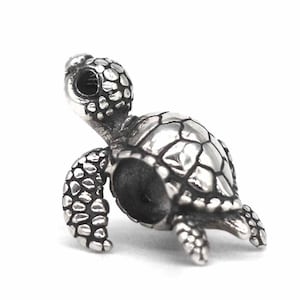 Charms for Pandora Bracelet, Fit Pandora Charms, Cute Turtle Bead Charm, Charms for Bracelet, 925 Sterling Silver Charms
