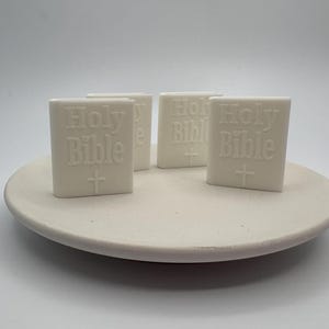 Mini 3D Printed Bible Set -