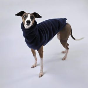 Custom Luxe Fleece Vest - Italian Greyhound Small Dog Fleece Vest, Italian Greyhound Clothes, Iggy Clothing, clothes for Italian Greyhound