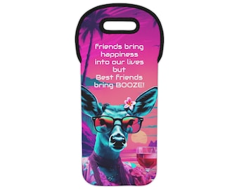 Bolsa de vino Bambi: regalo de neopreno para amantes del vino