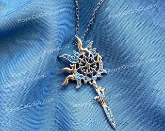 Honkai: Star Rail Phainon Fanart Pendant Necklace, Adjustable & Earrings, HSR Khaslana Accessories Gift