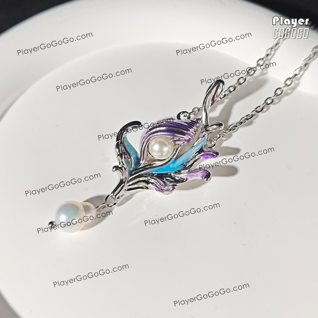 Love and Deepspace Rafayel Seashell Pendant Necklace, Rafayel LAD
