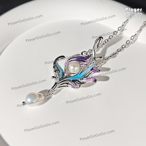 Love and Deepspace Rafayel Seashell Pendant Necklace, Rafayel LAD Jewelry Accessories