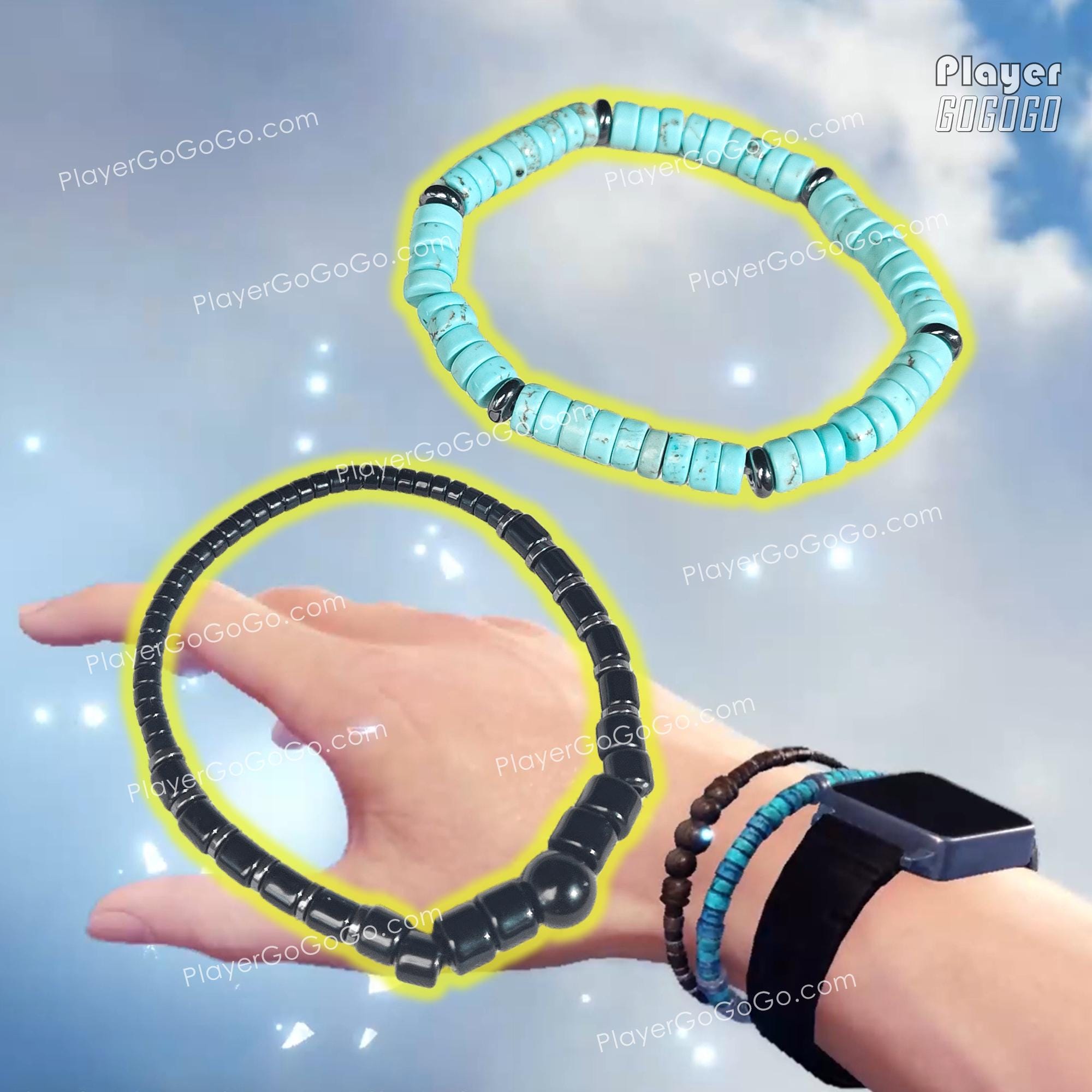 Love and Deepspace Zayne Bracelet Set of 2 for Cosplay & Daily