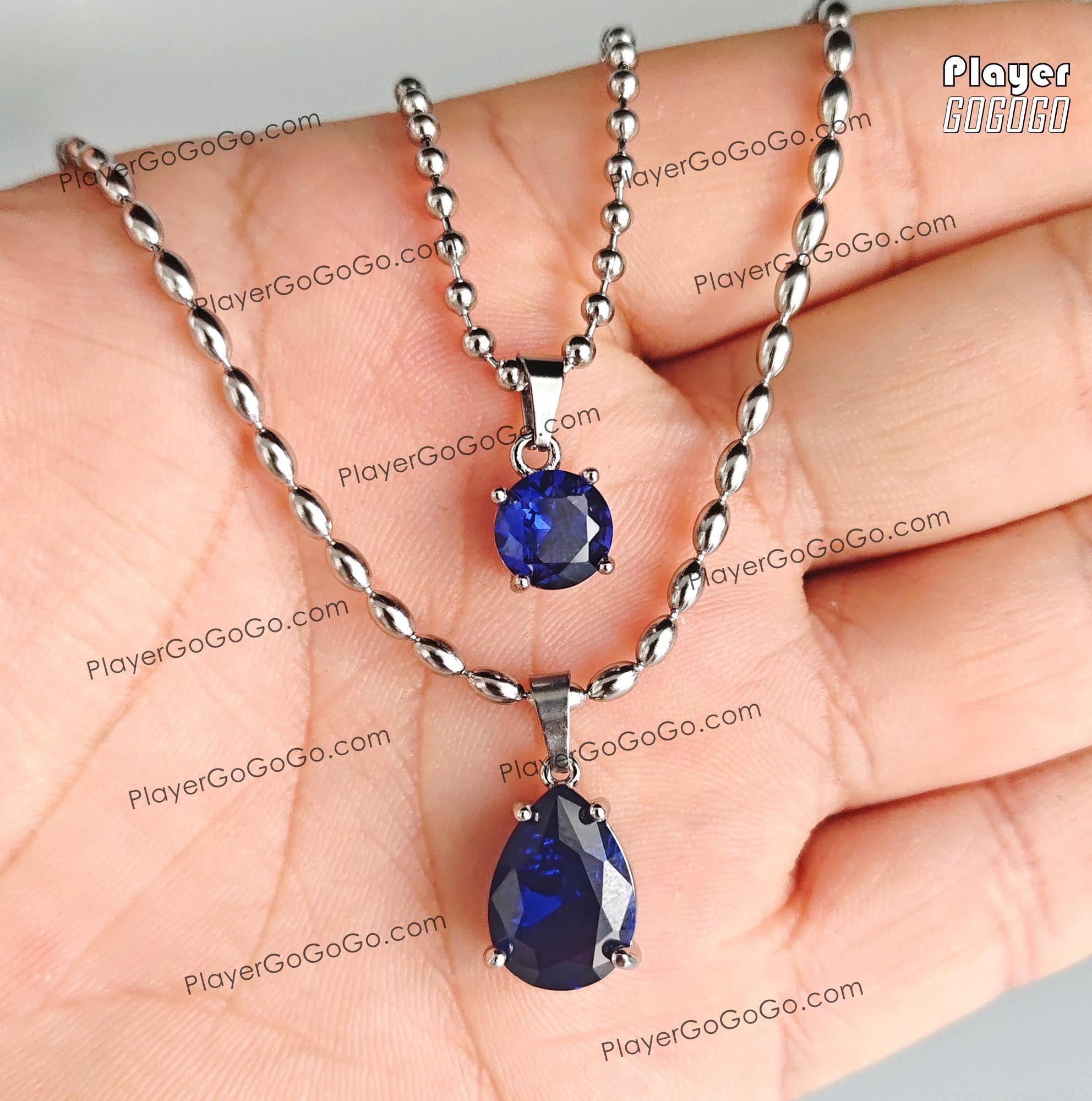 Collier Love Deepspace Zayne – Pendentif Figurine Jeu, Chaîne Métal, Bijou Cosplay, Cadeau Fan