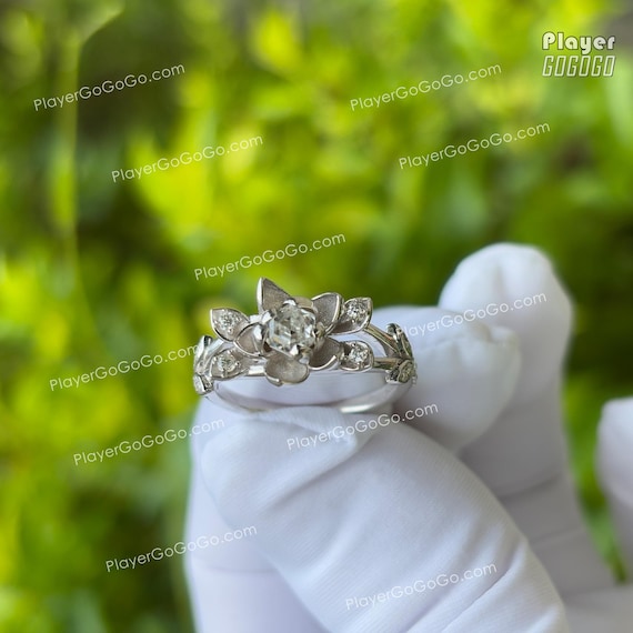 Silver/platinum + Moissanite Made Love and Deepspace Zayne Wedding