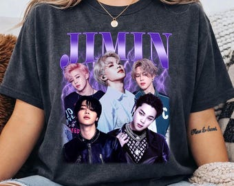 Jimin 90s Vintage Bootleg Style Shirt, Jimin Kpop Shirt, Jimin World Tour Graphic Shirt, Gift For Kpop Fan