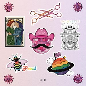 Autocollants Stickers Adhésif : Pride Month - Pride LGBTQIA+