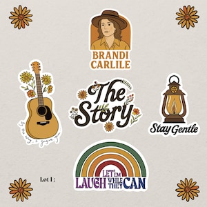 Autocollants Stickers - Music Band Folk Brandi Carlile