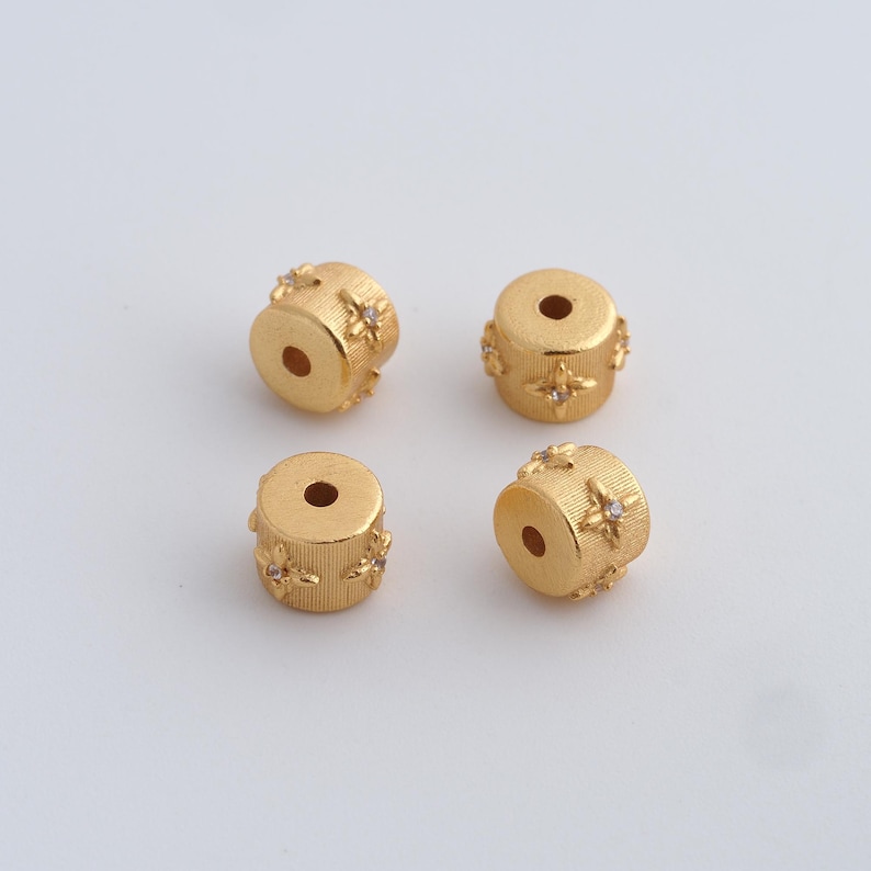 File Finisher R Tube 1 Pcs Gold Tube Beads,24k Gold Filled Round Spacer Beads,cylinder Beads ...