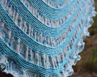 Atlantica Shawl | PDF knitting pattern