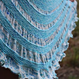 Atlantica Shawl PDF knitting pattern image 1