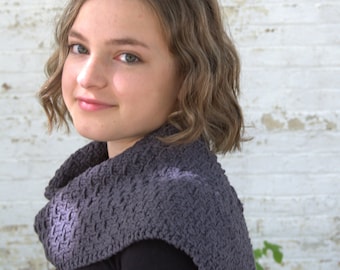 Lineation Scarf - PDF knitting pattern - unisex scarf