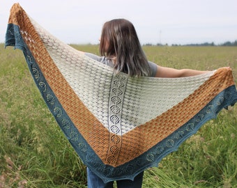 Jolana Shawl | PDF knitting pattern