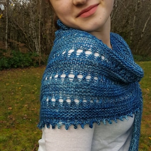 Pacifica Shawl | PDF knitting pattern