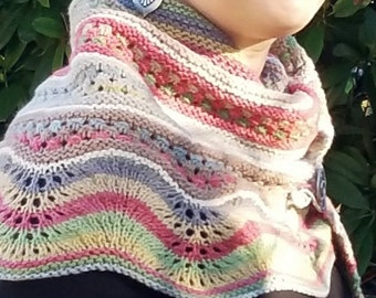 Twelfth Night Shawl | PDF knitting pattern