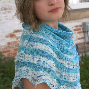 Atlantica Shawl PDF knitting pattern image 5