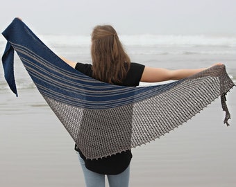 Surf Shawl | PDF knitting pattern