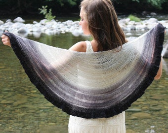 Coastal Shawl | PDF knitting pattern