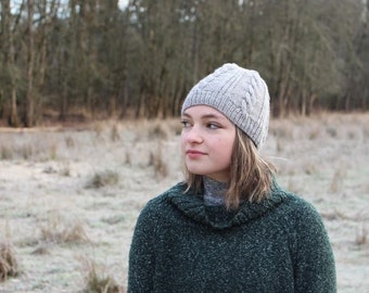 Sparrow Beanie | PDF knitting pattern