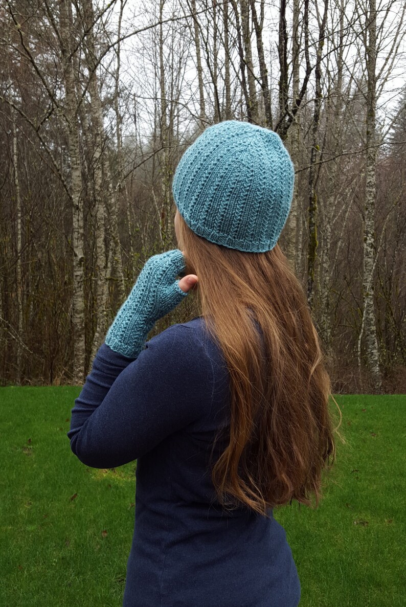 grass-stitch beanie slouchy pdf knitting pattern image 4