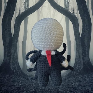 Crochet Slenderman Plush