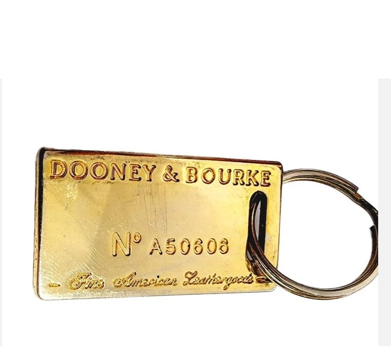 Vintage DOONEY BOURKE Gold Toned Signature Duck Purse Charm Fob Keychain. Etsy Canada