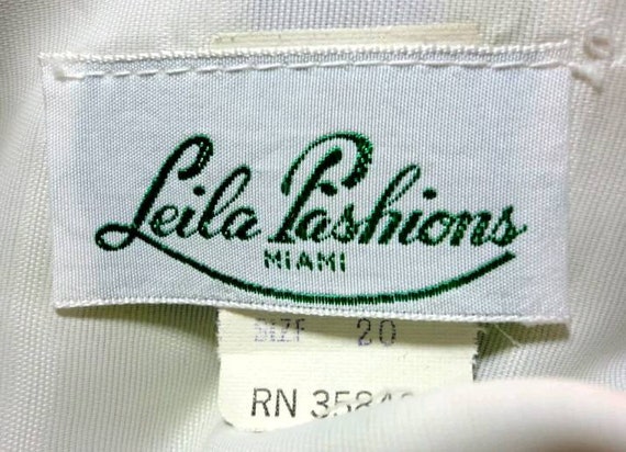 NWT-Vintage 50's LEILA FASHIONS -Miami women's Pu… - image 6