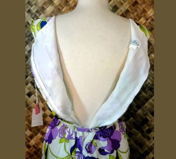 NWT-Vintage 50's LEILA FASHIONS -Miami women's Pu… - image 5