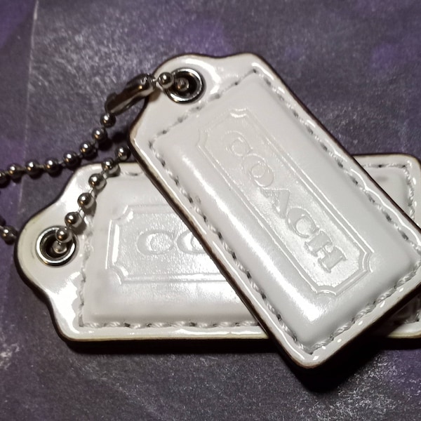 Coach Key Tag Coach Hang Tags - Etsy
